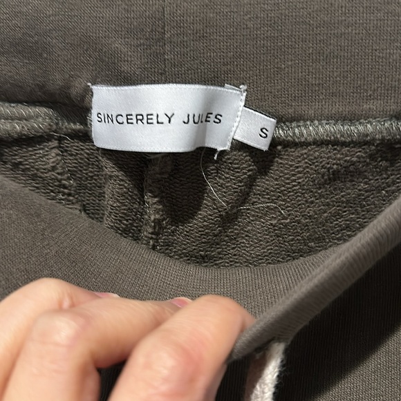 SINCERELY JULES LUX JOGGERS (ARMY GREEN) - Picture 11 of 11